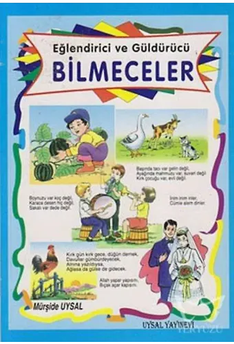 Eğlendirici ve Güldürücü Bilmeceler (Küçük Boy) 8 Yaş ve Üstü