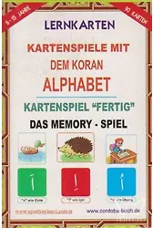 Kur'an Harfleri Tamam Oyunu (Almanca) (Kod: 202) Kartenspiele mit dem Koran Alphabet / Lernkarten / 90