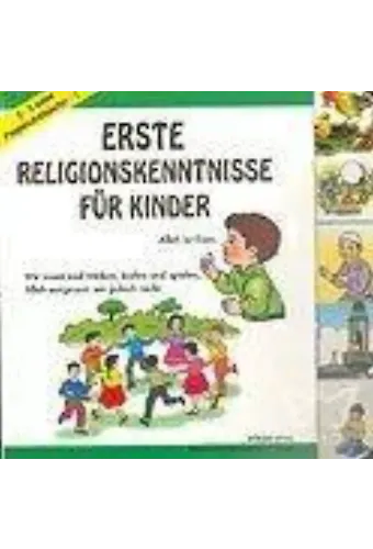 Çocuklara Dini Kavramlar (Almanca) (2-5 Yaş) (Kod: 161) Erste Religionskenntnisse Für Kinder