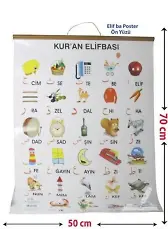 Kur'an Elifbası ve Harekeleri (Elifba Poster)