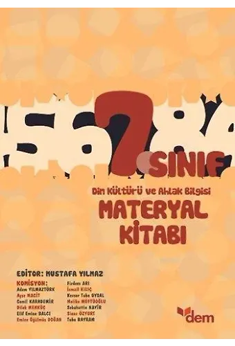 7. Sınıf Din Kültürü ve Ahlâk Bilgisi Materyal Kitabı