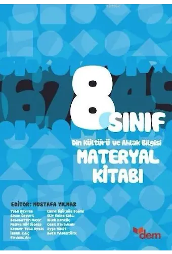 8. Sınıf Din Kültürü ve Ahlak Bilgisi Materyal Kitabı