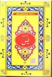 Bilgisayar Hatlı Yasin Tebareke Amme (Yas-079, Büyük Boy)