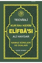 Ali Haydar Tecvidli Kuranı Kerim Elifbası