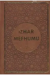 İzhar Mefhumu Kelime Manalı (Ciltli)