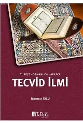 Tecvid İlmi Türkçe Arapça Osmanlıca