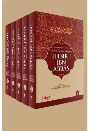 İbn Abbas Tefsiri (5 Cilt Takım); 15 Hadis Kaynağından Derlenen Tefsir-i İbn Abbas
