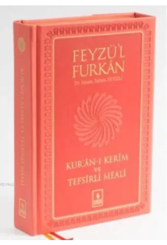 Feyzü'l Furkan Kur'ân-ı Kerîm ve Tefsirli Meali (Büyük Boy - Mushaf ve Meal - Mıklepli) HAKİKİ DERİ