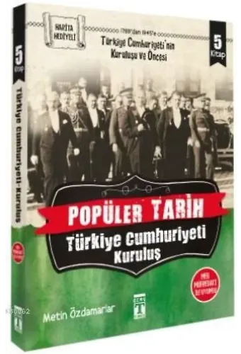 Popüler Tarih Türkiye Cumhuriyeti: Kuruluş - Set (5 Kitap)