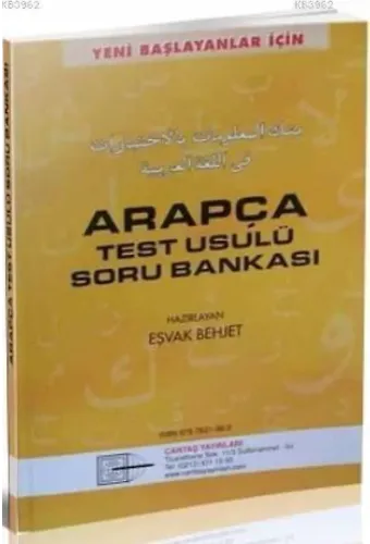 Arapça Test Usulü Soru Bankası