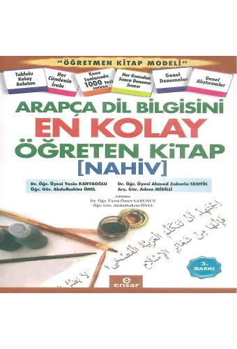 Arapça Dil Bilgisini En Kolay Öğreten Kitap [nahiv]