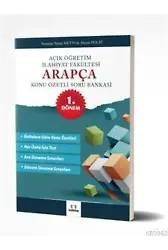 Açık Öğretim İlahiyat Arapça Soru Bankası