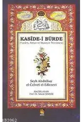 Kaside-i Bürde; Fazileti,Sırları,ve Manzum Tercümesi