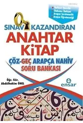 Sınav Kazandıran Anahtar Kitap Çöz - Geç Arapça Nahiv Soru Bankası