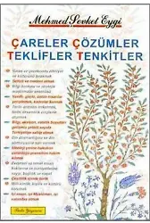 Çareler - Çözümler - Teklifler - Tenkitler