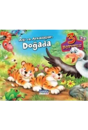 Albi ve Arkadaşları Doğada; 3 Boyutlu Kitaplar