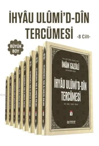 İhyau Ulumi'd-Din Tercümesi - (Büyük Boy - 8 Cilt)