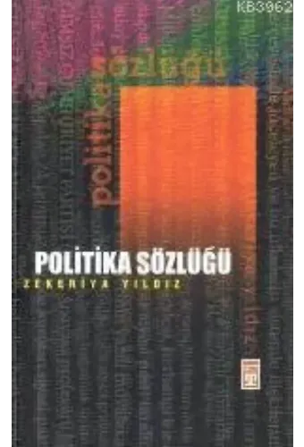 Politika Sözlüğü