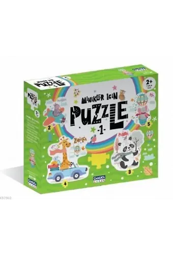 Minikler İçin Puzzle - 1 (Kutulu)