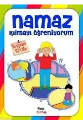 Namaz Kılmayı Öğreniyorum (Erkek 3-7 Yaş) Boyama Kitabı