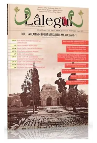 Lalegül Dergisi Mart 2021 Sayısı