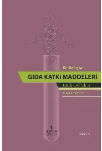 Bir Bakışta Gıda Katkı Maddeleri (Özet Tablolar)