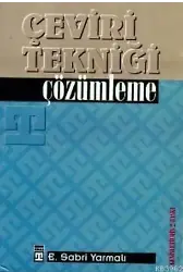Çeviri Tekniği; Çözümleme