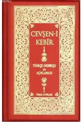 Cevşeni Kebir; Türkçe Okunuşu ve Açıklaması (plastik Kapak)