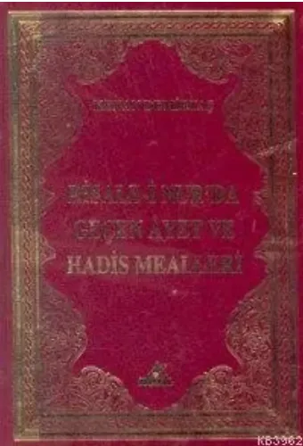 Risale-i Nur'da Geçen Ayet ve Hadis Mealleri