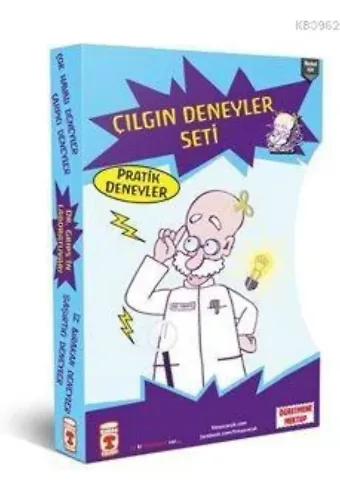 Çılgın Deneyler Seti; Dr. Grips'in Laboratuvarı - 4 Kitap