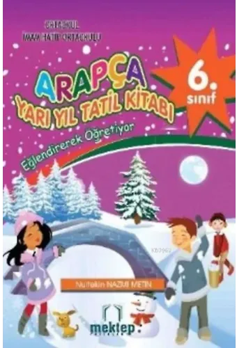 6. Sınıf Arapça Yarı Yıl Tatil Kitabı