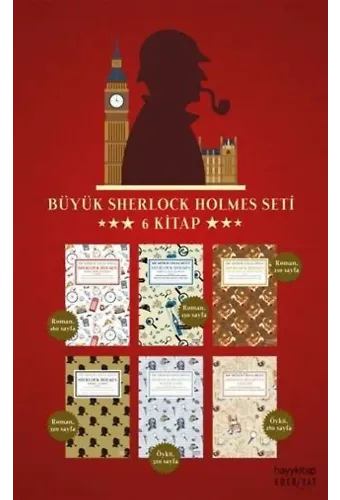 Büyük Sherlock Holmes Seti (6 Kitap Takım)