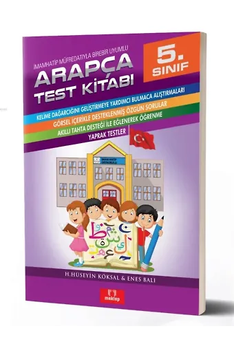 5.Sınıf Arapça Test Kitabı