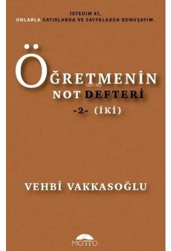 Öğretmenin Not Defteri 2 (İki)