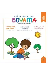 Değerlerimizle Boyama Kitabı; Sevgi Saygı Dürüstlük