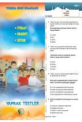 Temel Dini Bilgiler (Yaprak Test) - Komisyon