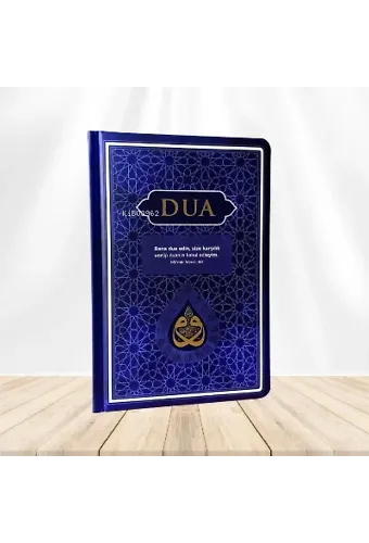 Dua (Evrâd-ı Şerîfe) Büyük Boy - Arapça+Türkçe - Lacivert (Genişletilmiş Yeni Baskı)