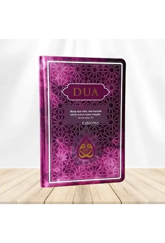 Dua (Evrâd-ı Şerîfe) Büyük Boy - Arapça+Türkçe - Lila (Genişletilmiş Yeni Baskı)