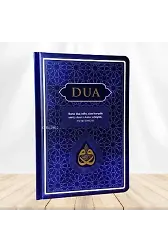 Dua (Evrâdı Şerîfe) Rahle Boy - Arapça+Türkçe - Lacivert (Genişletilmiş Yeni Baskı)