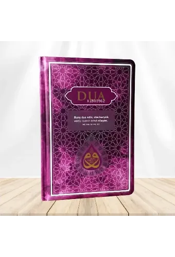 Dua (Evrâd-ı Şerîfe) Orta Boy - Arapça+Türkçe - Lila (Genişletilmiş Yeni Baskı)