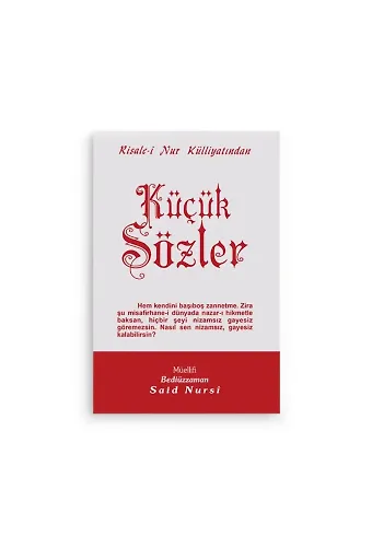 Küçük Sözler Normal Boy (10x16)