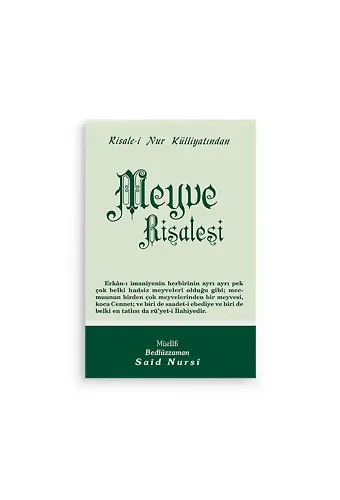 Meyve Risalesi Cep Boy (8x12)