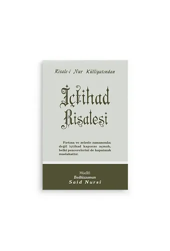 İçtihad Risalesi Cep Boy (8x12)