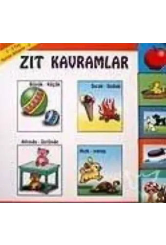 Karton Kitap-3-Zıt Kavramlar; 2-5 Yaş