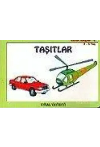 Karton Kitap-8-Taşıtlar (2-5 Yaş)