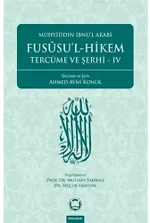 Fusûsu'l-Hikem Tercüme ve Şerhi 4