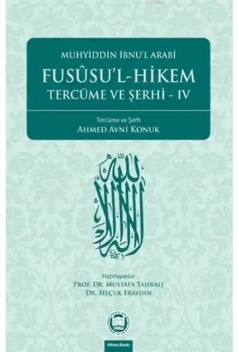 Fusûsu'l-Hikem Tercüme ve Şerhi 4