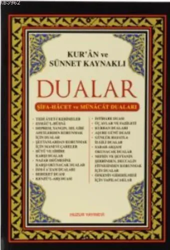 Kurân Ve Sünnet Kaynaklı Dualar