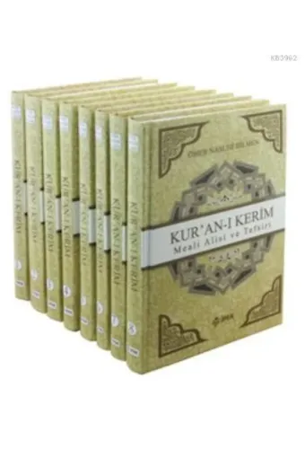 Kuran-ı Kerimin Türkçe Meali ve Tefsiri 8 Cilt Takım