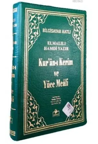 Kuranı Kerim (Meali-Bilgisayar Hatlı-Çanta Boy-Fermuarlı)